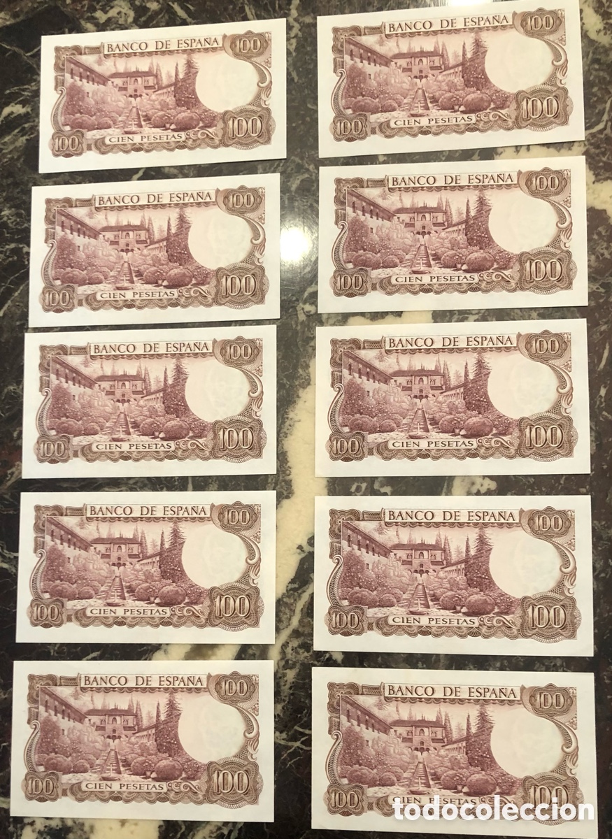 Monedas de Espa&ntilde;a: Billete de 100 pesetas - Foto 8