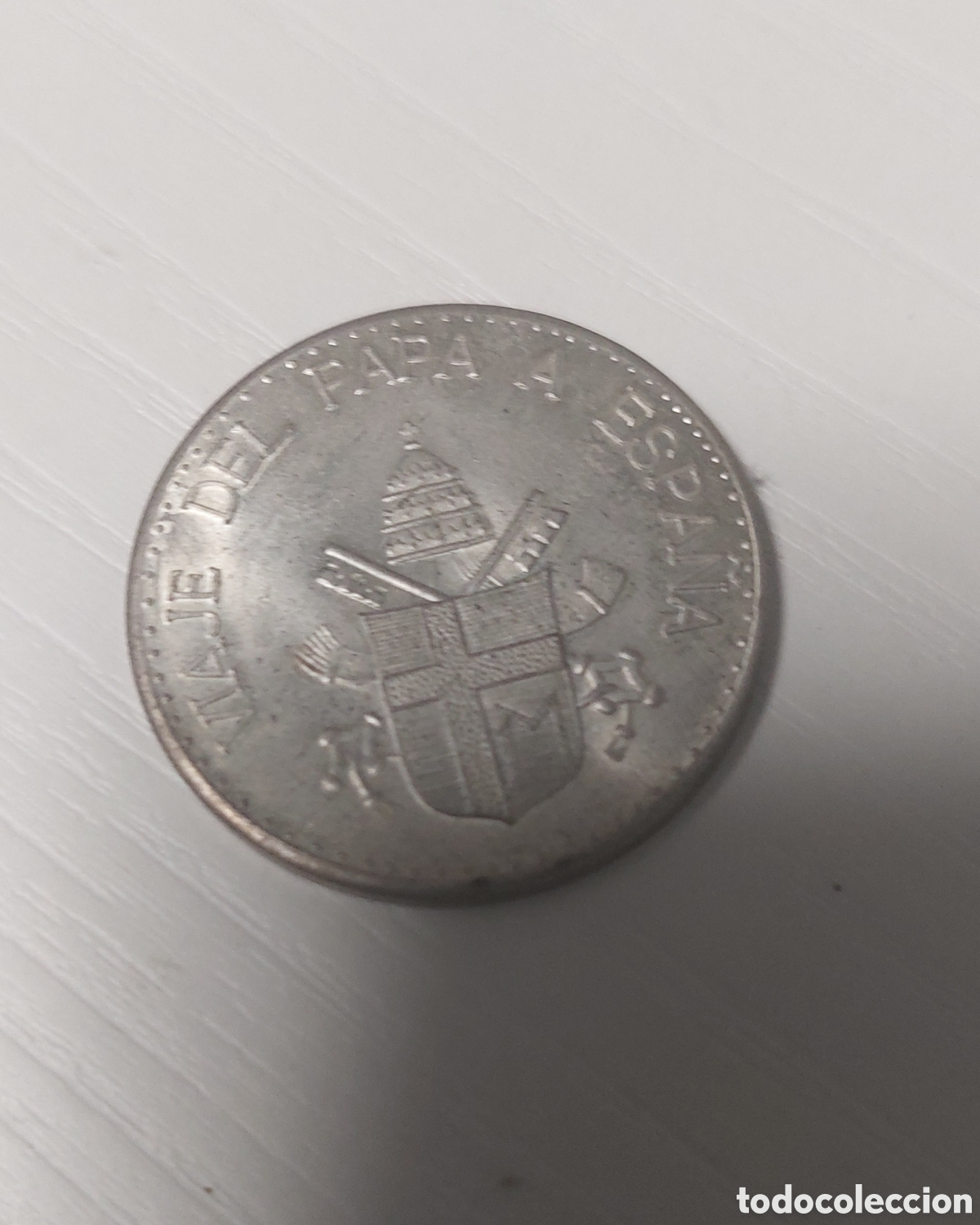 Monedas de Espa&ntilde;a: Monedas viaje del Papa a Espa&ntilde;a - Foto 2