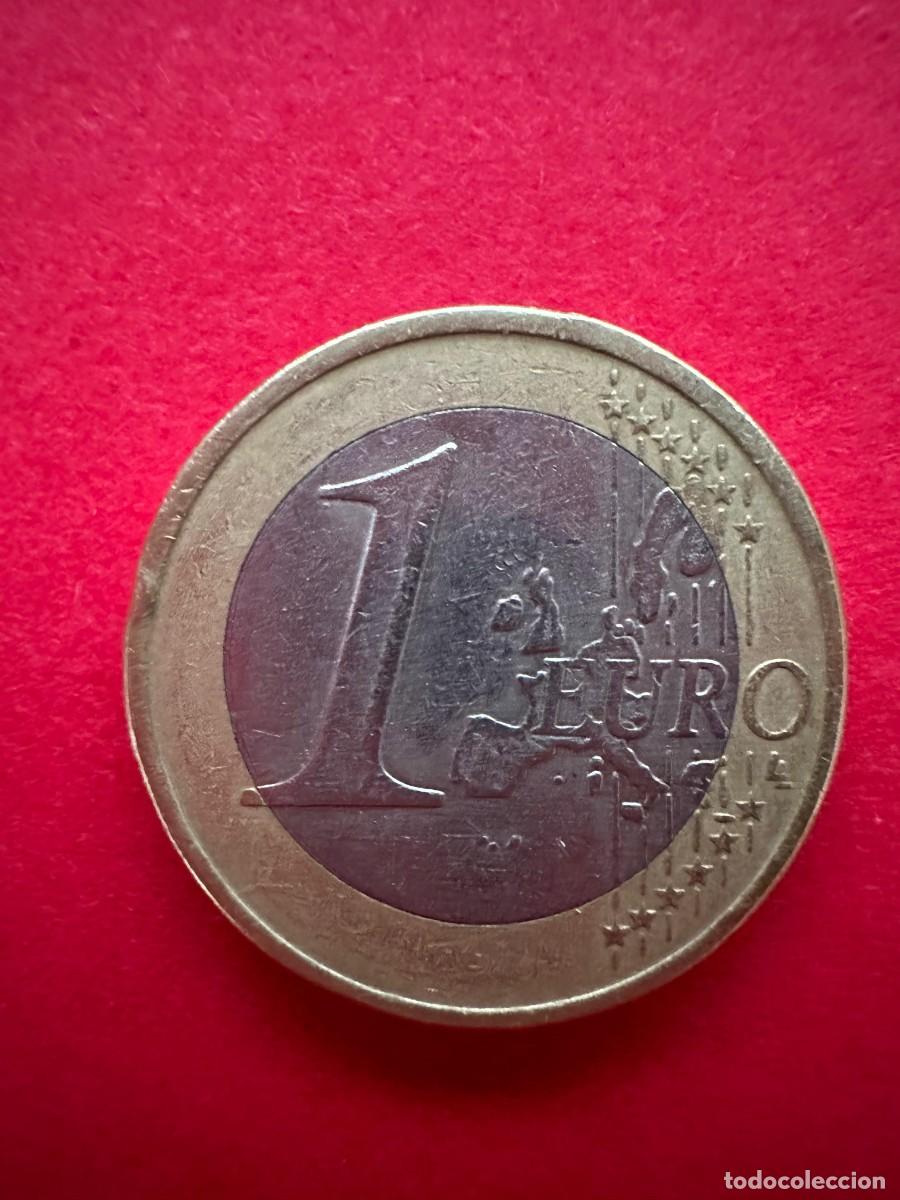 Monedas de Espa&ntilde;a: Moneda 1 euro Buho de la Suerte 2002 - Foto 2