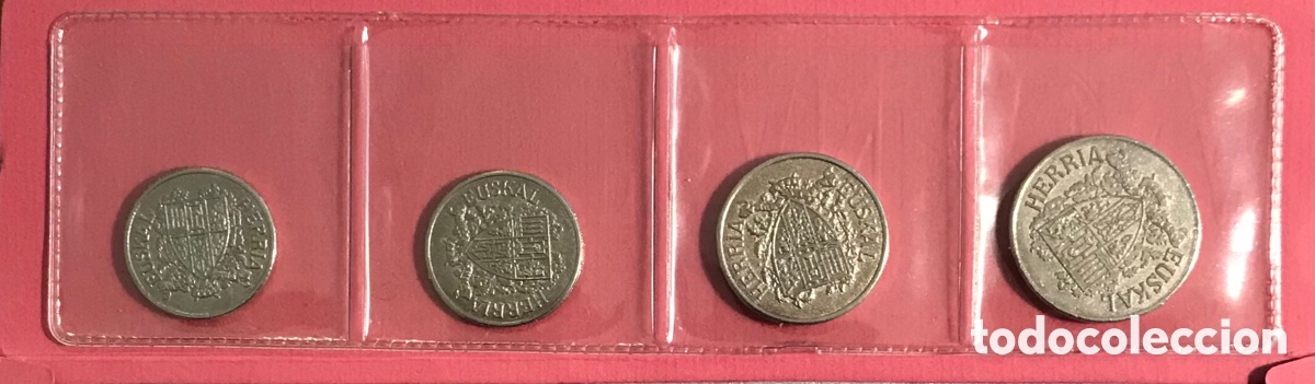 Monedas de Espa&ntilde;a: Monedas Euskal Herria. Nabarros. 1990. - Foto 3