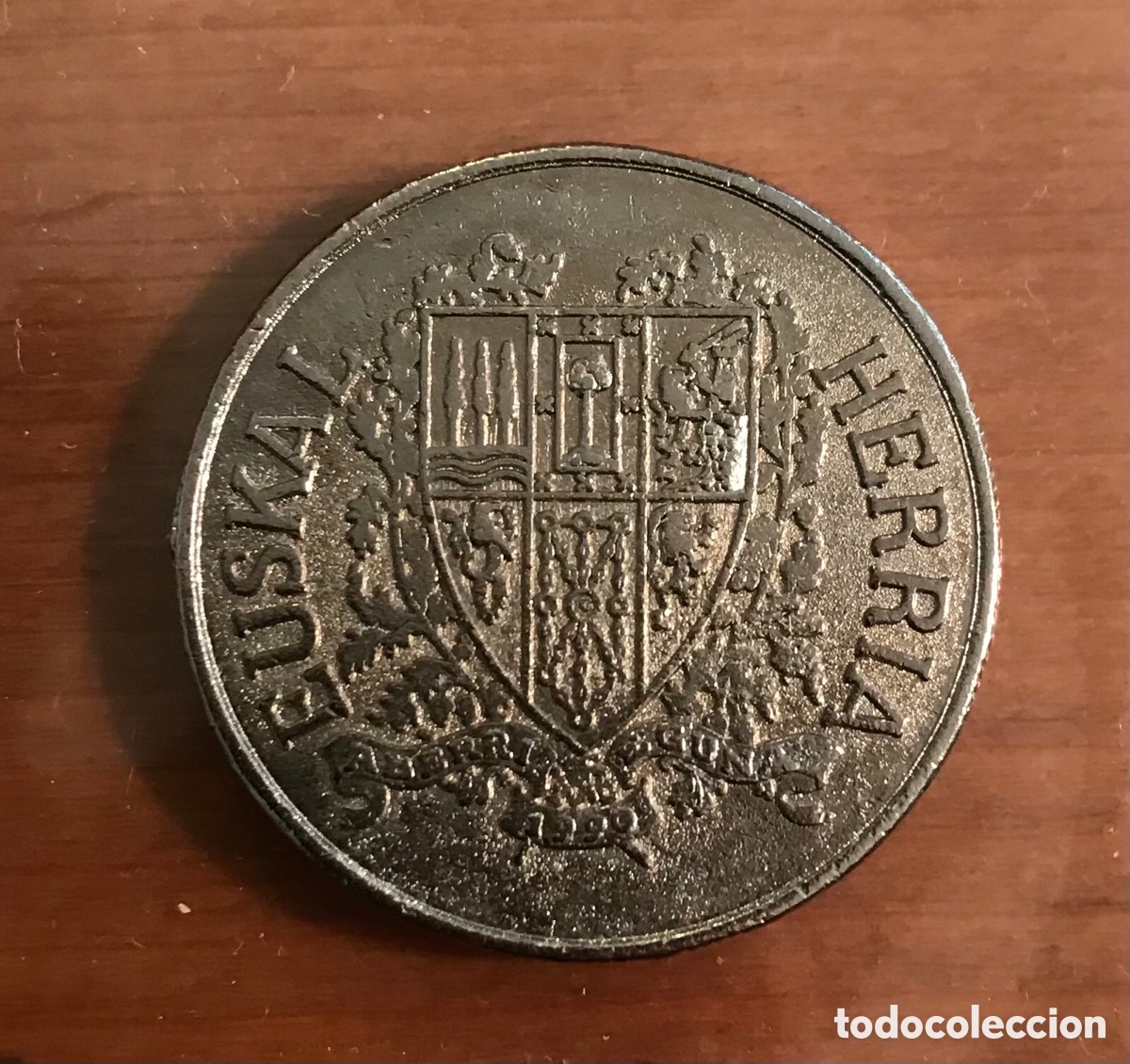Monedas de Espa&ntilde;a: Monedas Euskal Herria. Nabarros. 1990. - Foto 9