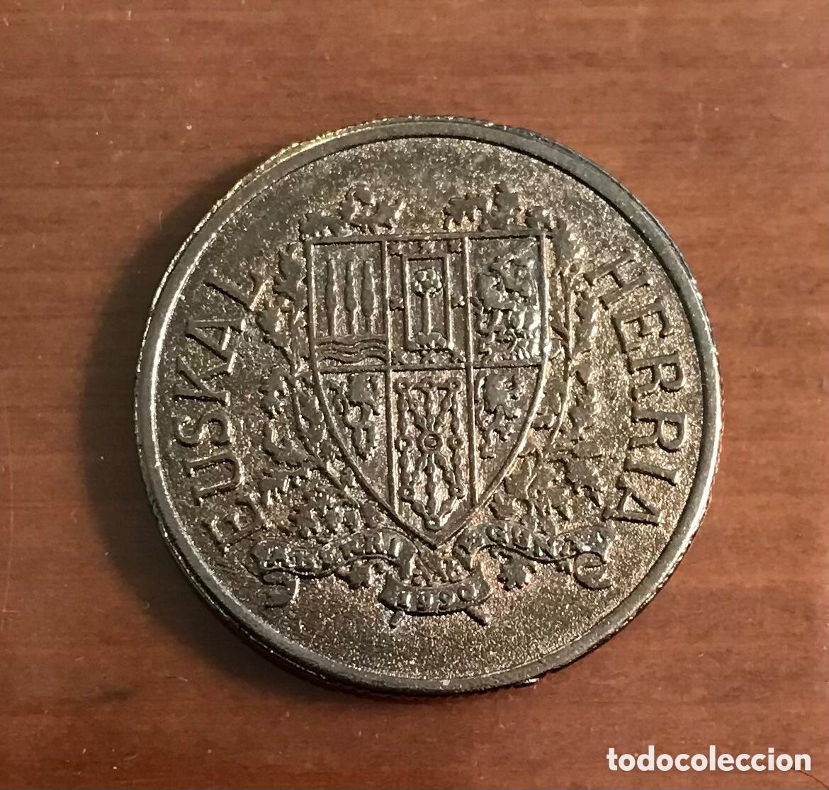 Monedas de Espa&ntilde;a: Monedas Euskal Herria. Nabarros. 1990. - Foto 11