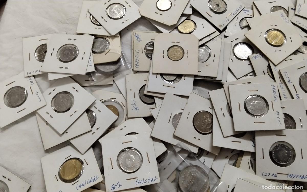 Monedas de Espa&ntilde;a: LOTE DE APROX 400 MONEDAS ESPA&Ntilde;OLAS ESTUCHADAS - Foto 2