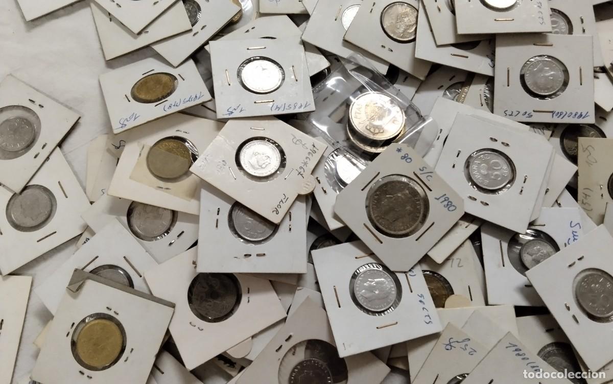 Monedas de Espa&ntilde;a: LOTE DE APROX 400 MONEDAS ESPA&Ntilde;OLAS ESTUCHADAS - Foto 3