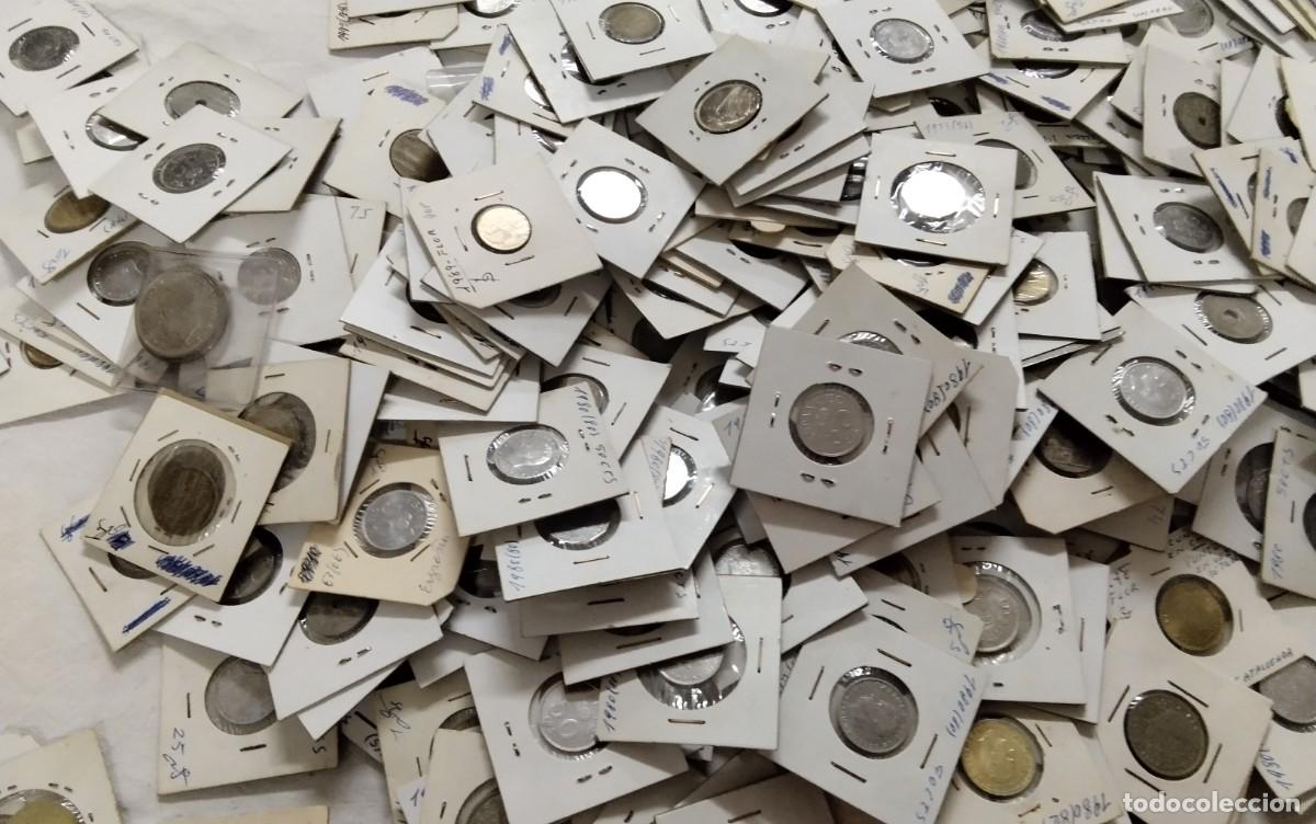 Monedas de Espa&ntilde;a: LOTE DE APROX 400 MONEDAS ESPA&Ntilde;OLAS ESTUCHADAS - Foto 9