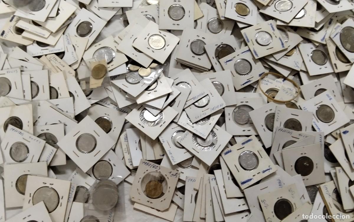 Monedas de Espa&ntilde;a: LOTE DE APROX 380 MONEDAS ESPA&Ntilde;OLAS ESTUCHADAS - Foto 1