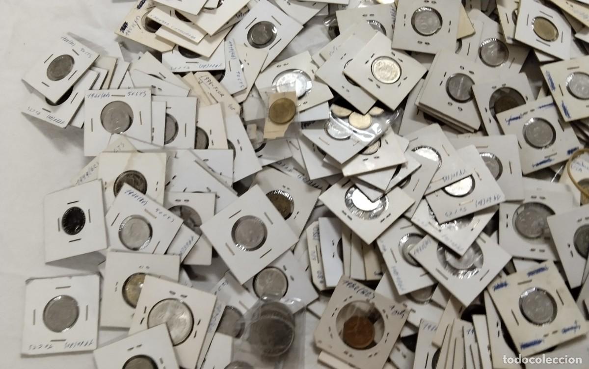 Monedas de Espa&ntilde;a: LOTE DE APROX 380 MONEDAS ESPA&Ntilde;OLAS ESTUCHADAS - Foto 2