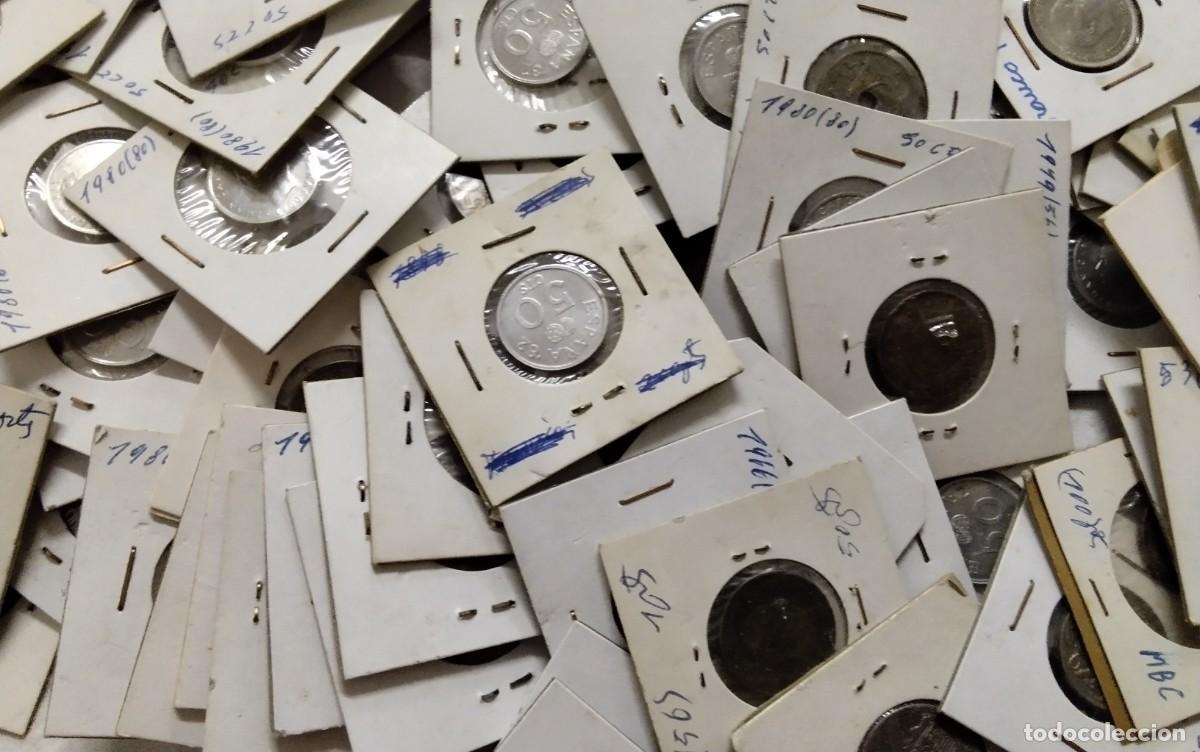 Monedas de Espa&ntilde;a: LOTE DE APROX 380 MONEDAS ESPA&Ntilde;OLAS ESTUCHADAS - Foto 9