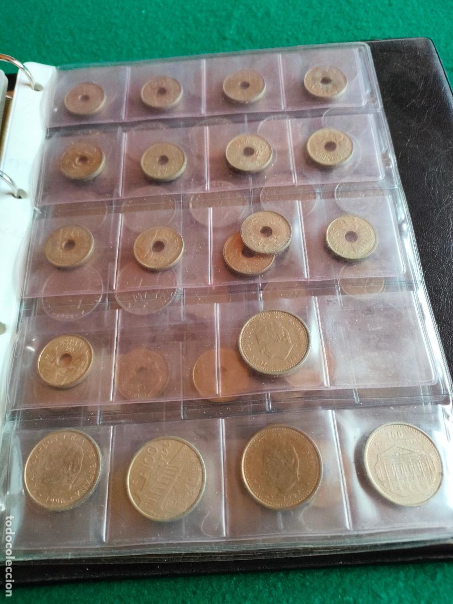 Monedas de Espa&ntilde;a: ALBUM DE MONEDAS DE ESPA&Ntilde;A - Foto 8