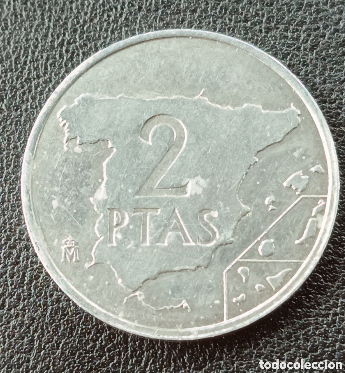 Monedas de Espa&ntilde;a: Moneda de 2 pesetas de Espa&ntilde;a. A&ntilde;o 1984 - Foto 2