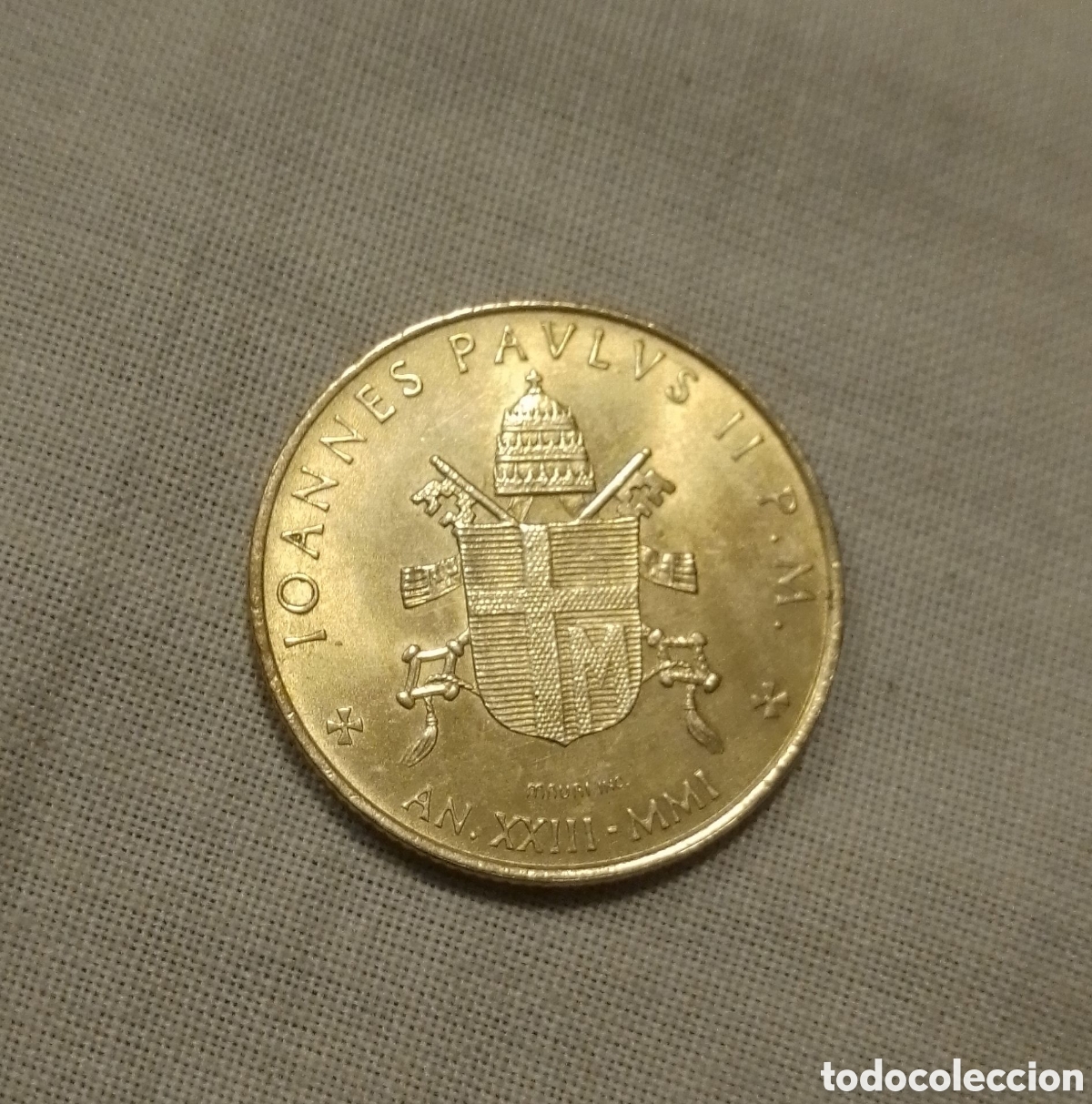 Monedas de Espa&ntilde;a: MONEDA DE PABLO VI 200 LIRAS - Foto 2