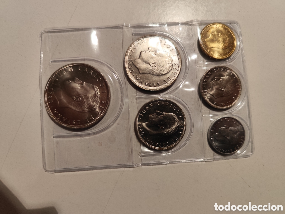 Monedas de Espa&ntilde;a: Cartera Monedas Espa&ntilde;a 82. Completa - Foto 4