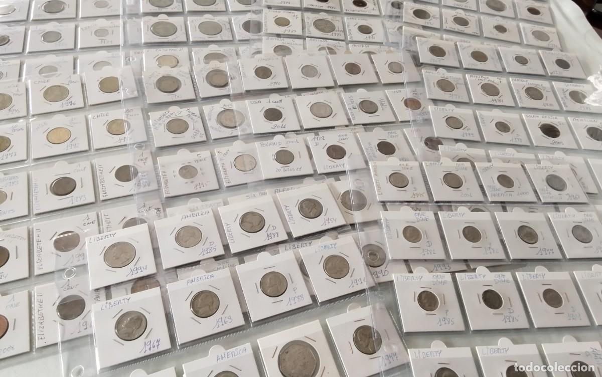 Monedas de Espa&ntilde;a: LOTE DE 200 MONEDAS VARIADAS ESTUCHADAS , - Foto 2