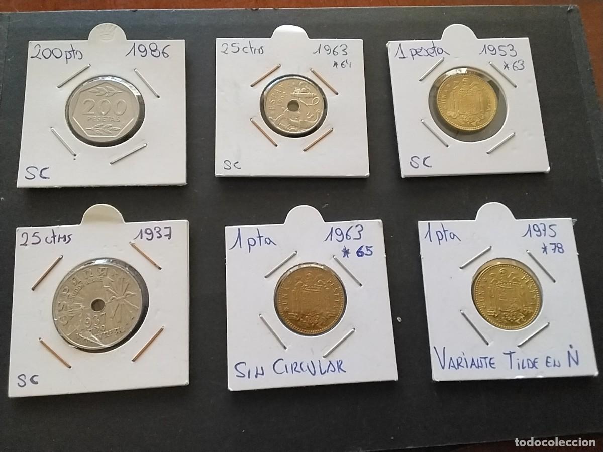 Monedas de Espa&ntilde;a: Lote monedas Espa&ntilde;a sin circular - Foto 1