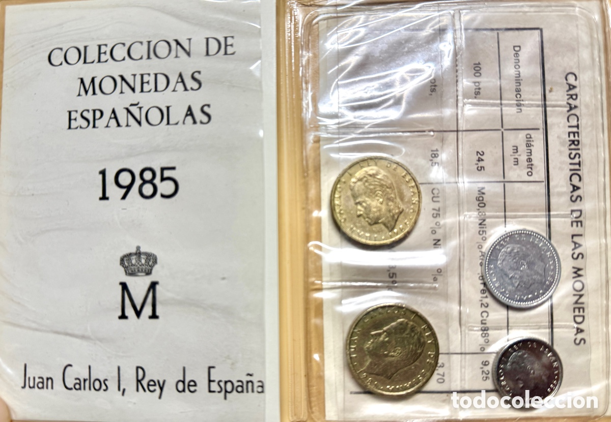 Monedas de Espa&ntilde;a: Pruebas Numismaticas Espa&ntilde;a 1975-1989 - Foto 2