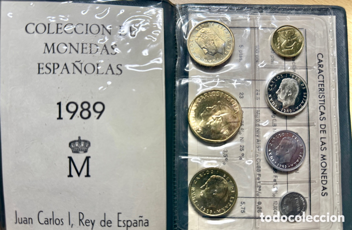 Monedas de Espa&ntilde;a: Pruebas Numismaticas Espa&ntilde;a 1975-1989 - Foto 5