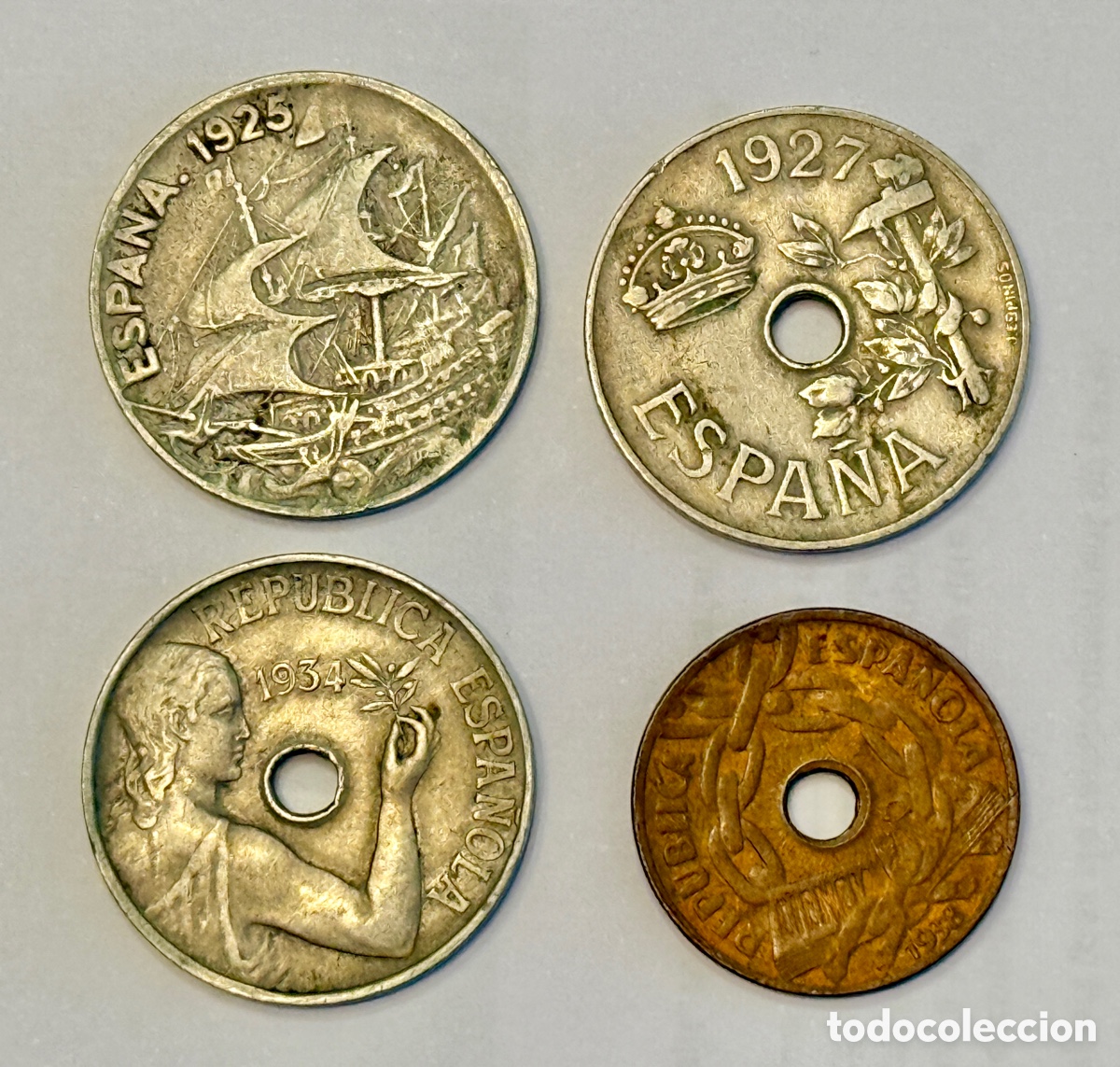 Monedas de Espa&ntilde;a: Lote monedas Espa&ntilde;a 19XX - Foto 1