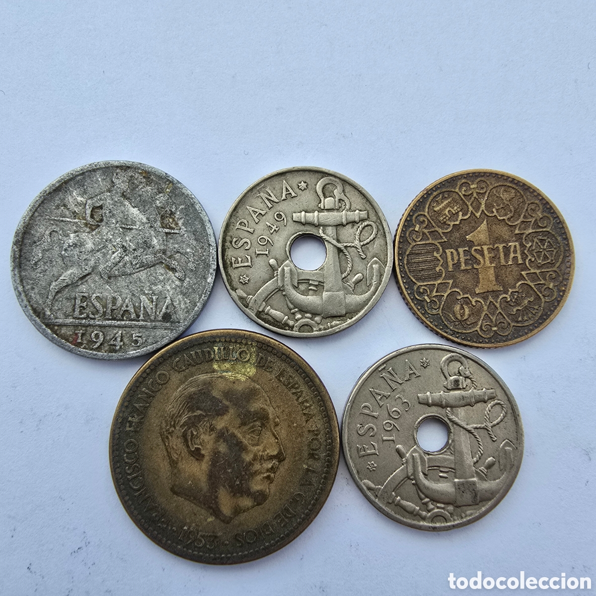 Monedas de Espa&ntilde;a: Lote de monedas Espa&ntilde;olas - Foto 5