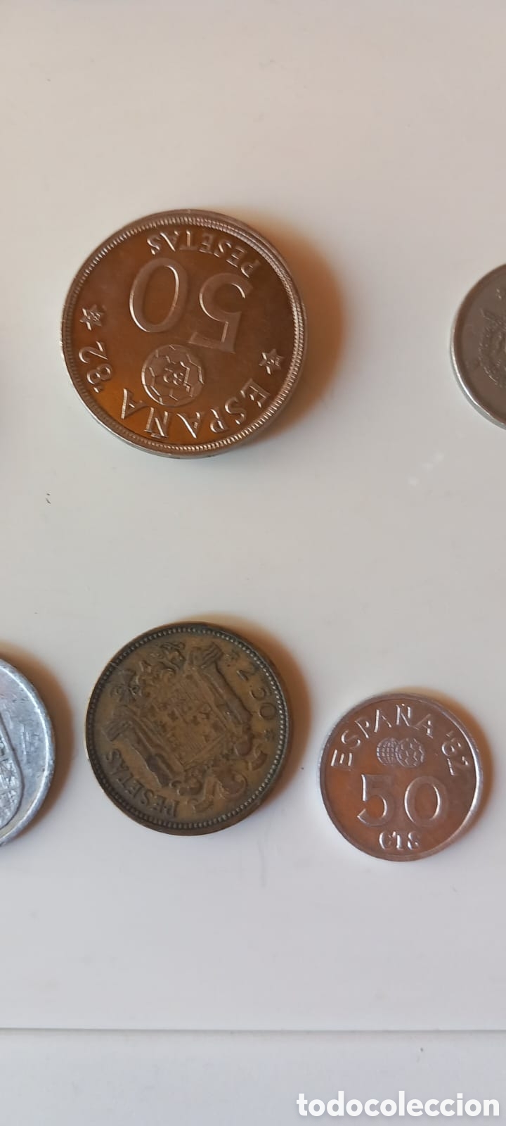 Monedas de Espa&ntilde;a: Lote de monedas y billetes - Foto 3