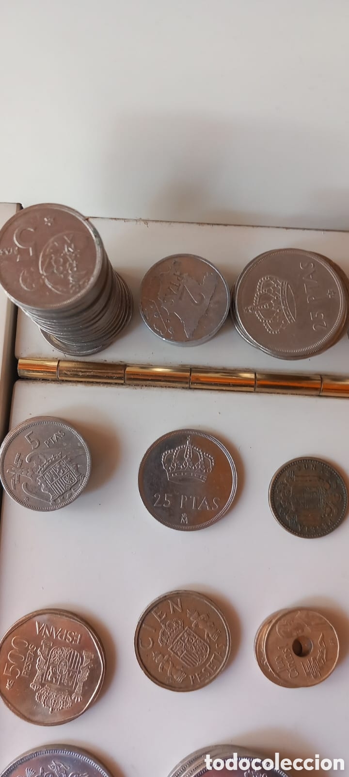Monedas de Espa&ntilde;a: Lote de monedas y billetes - Foto 5