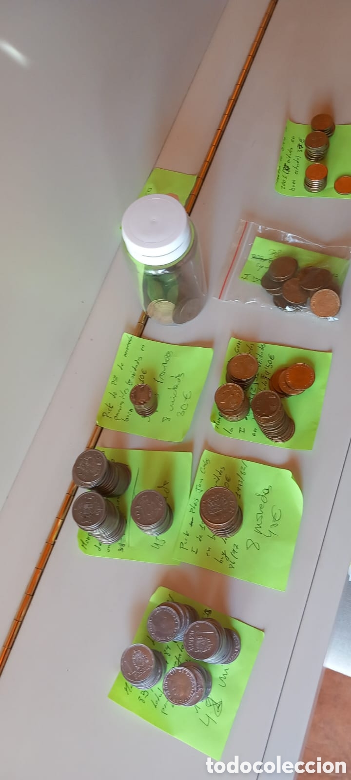 Monedas de Espa&ntilde;a: Lote de monedas y billetes - Foto 7
