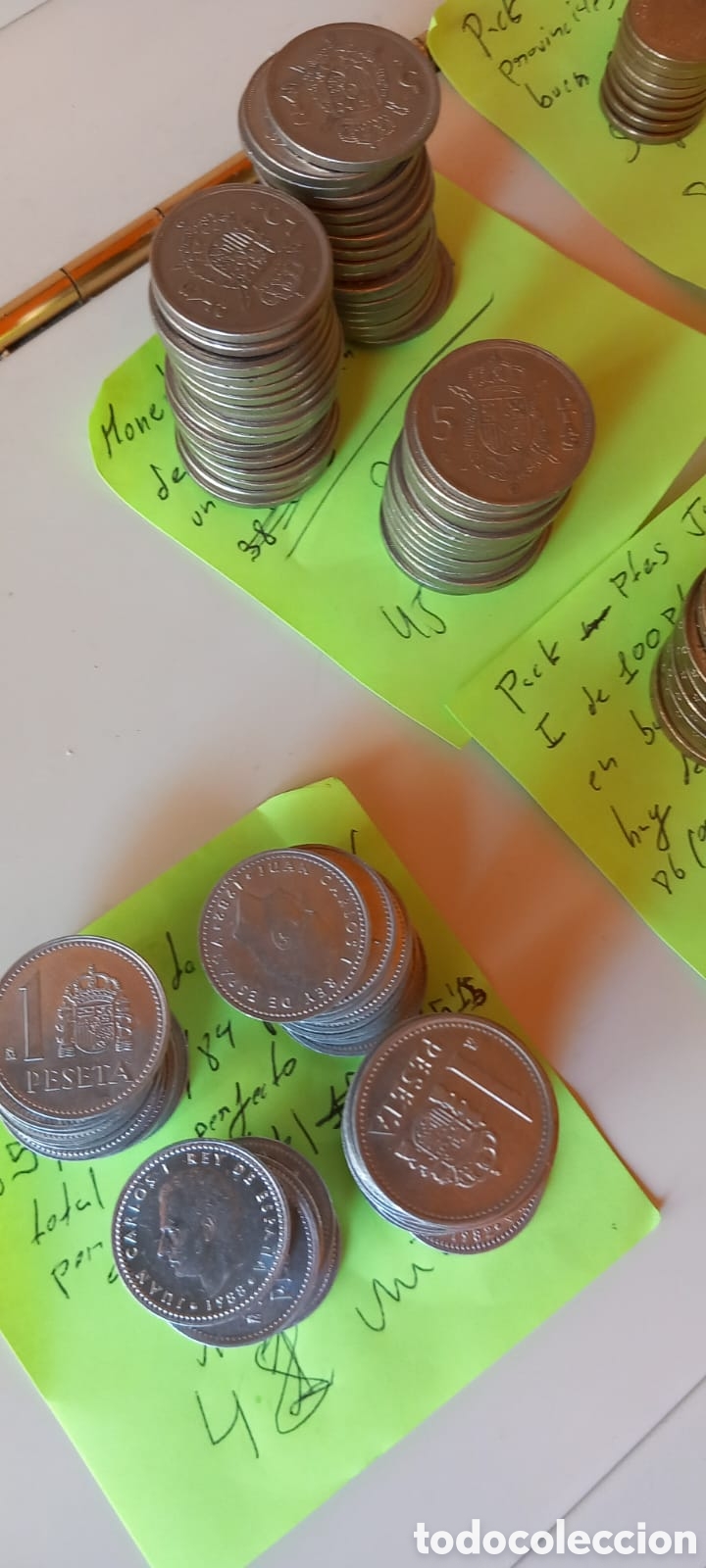 Monedas de Espa&ntilde;a: Lote de monedas y billetes - Foto 9