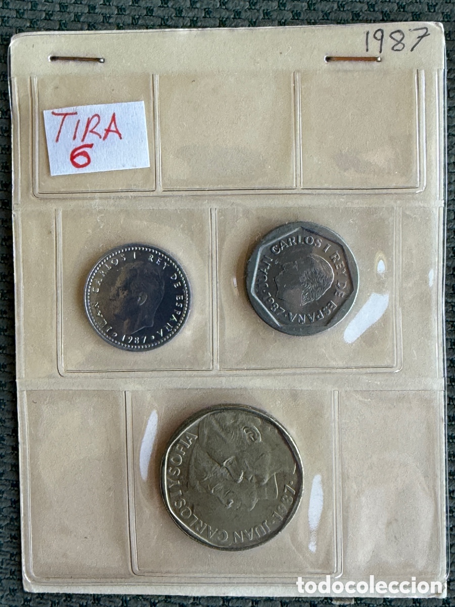 Monedas de Espa&ntilde;a: Monedas Espa&ntilde;a 1987 - 2000 - Foto 2
