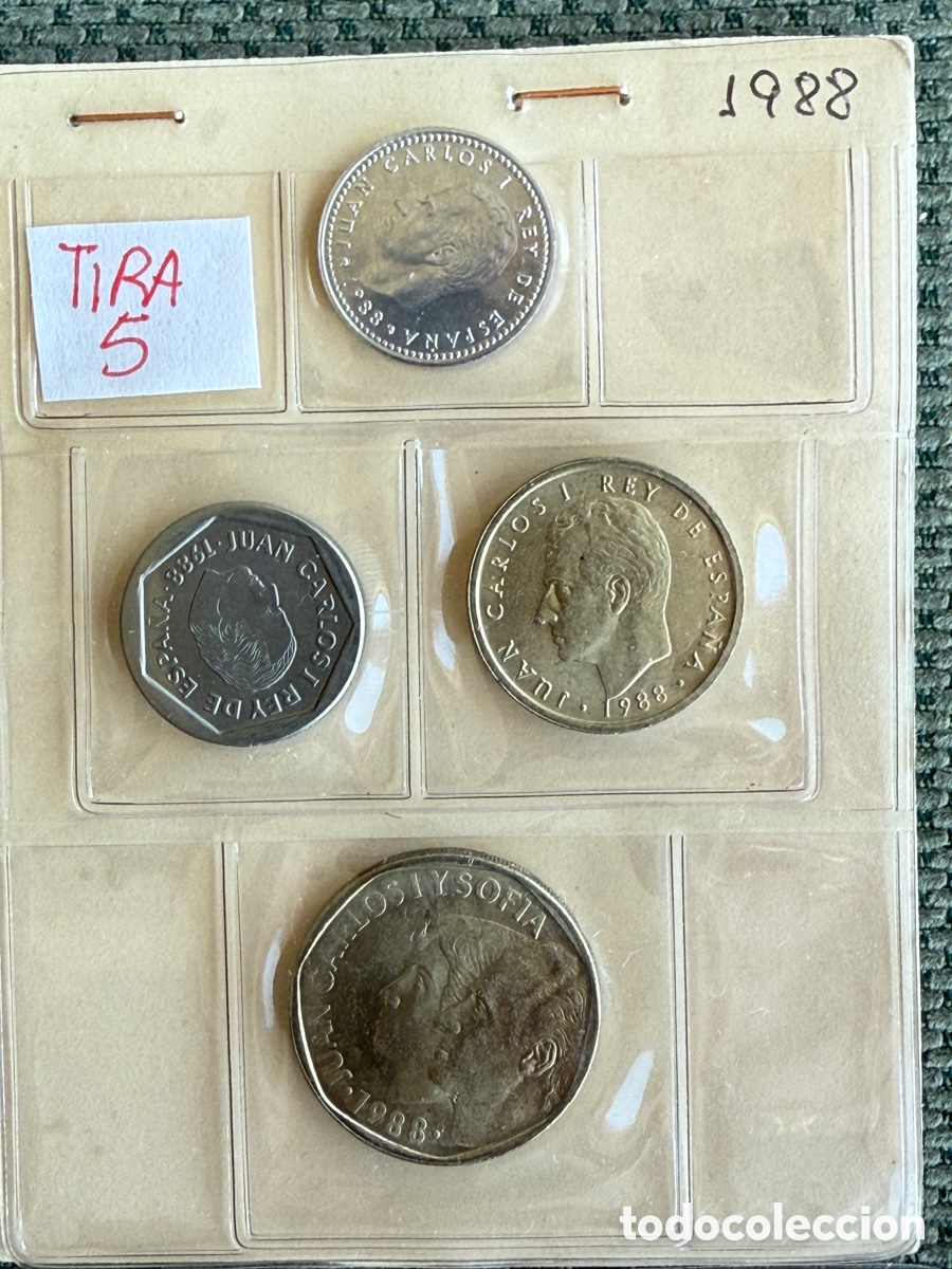 Monedas de Espa&ntilde;a: Monedas Espa&ntilde;a 1987 - 2000 - Foto 3