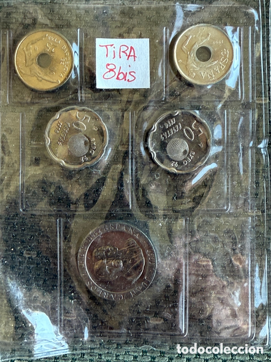 Monedas de Espa&ntilde;a: Monedas Espa&ntilde;a 1987 - 2000 - Foto 4