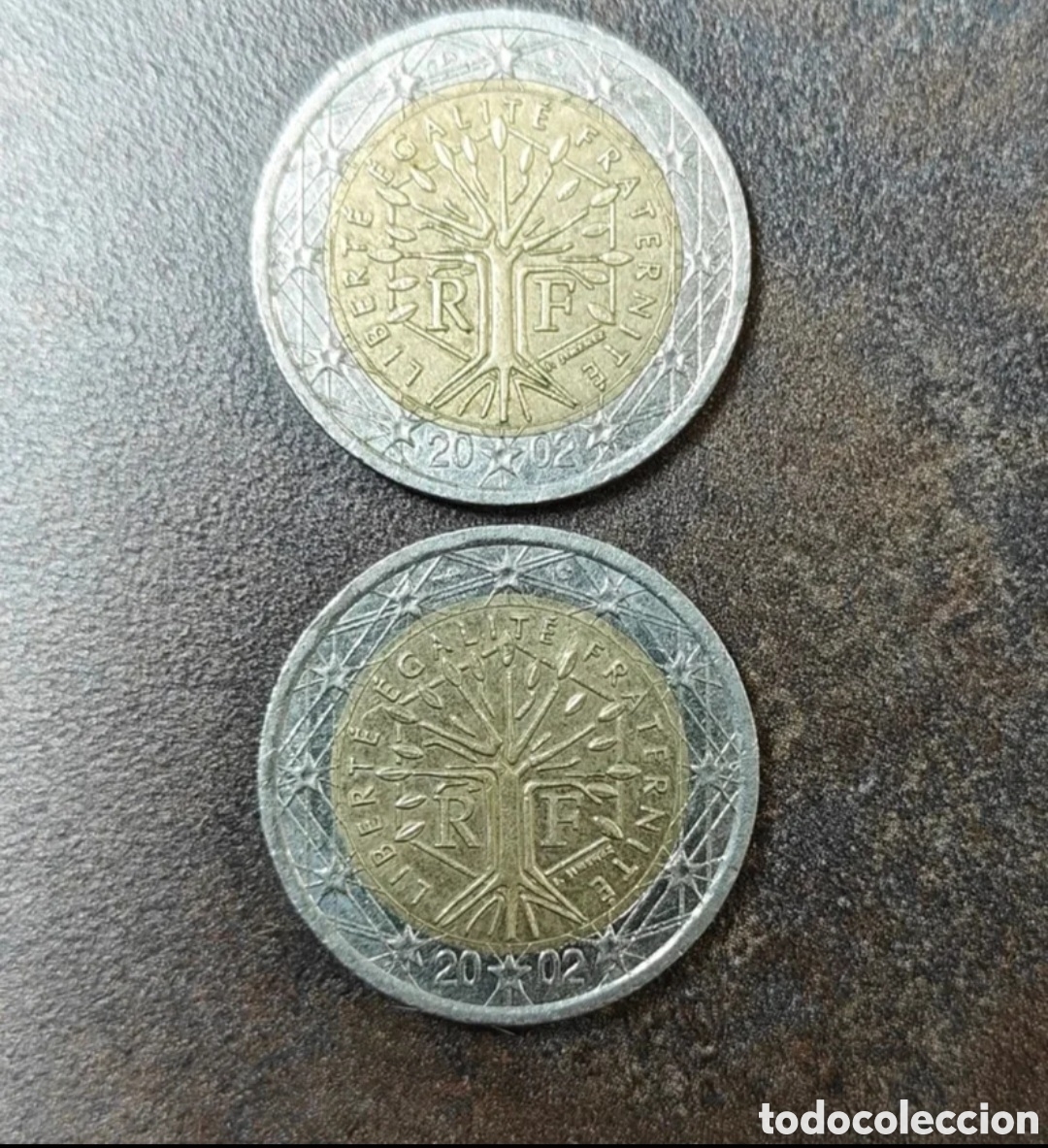 Monedas de Espa&ntilde;a: Moneda Francia 2 &euro; acu&ntilde;aci&oacute;n - Foto 1