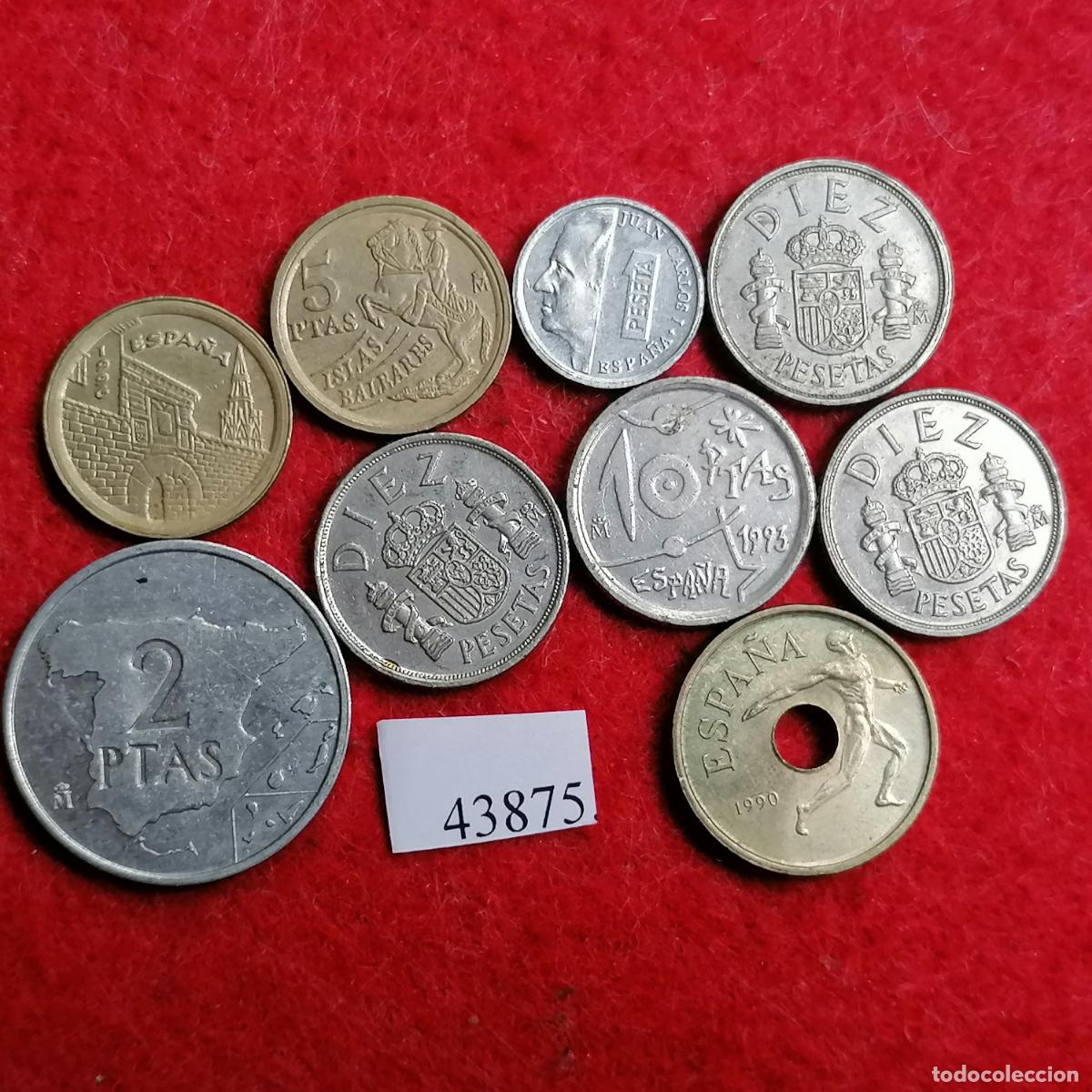 Monedas de Espa&ntilde;a: Espa&ntilde;a , lote 9 monedas, 43875 - Foto 1