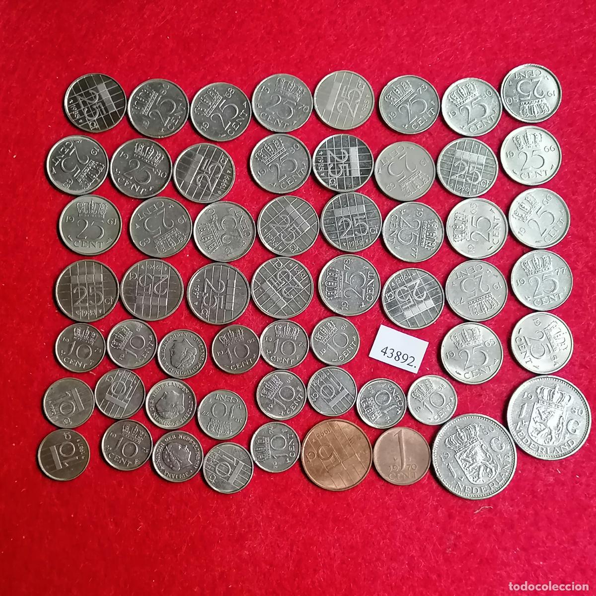 Monedas de Espa&ntilde;a: Holanda, lote 57 monedas, 43892 - Foto 4
