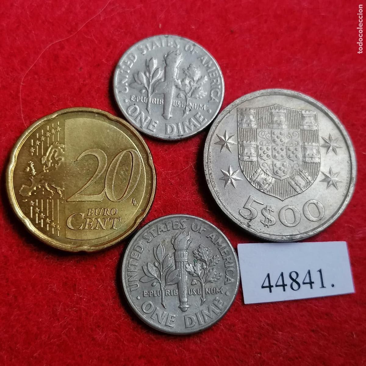 Monedas de Espa&ntilde;a: Lote 4 monedas , 44841 - Foto 2