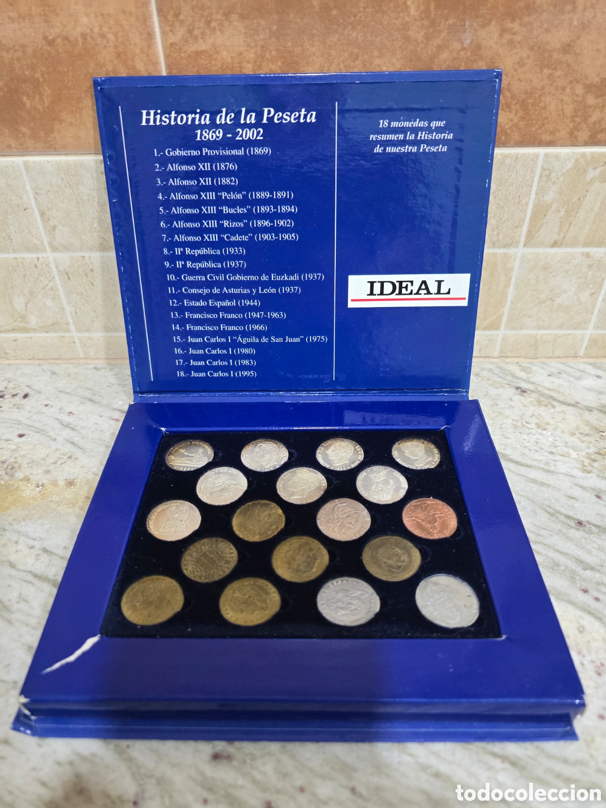 Monedas de Espa&ntilde;a: Historia de la peseta 1868-2002 - Foto 1