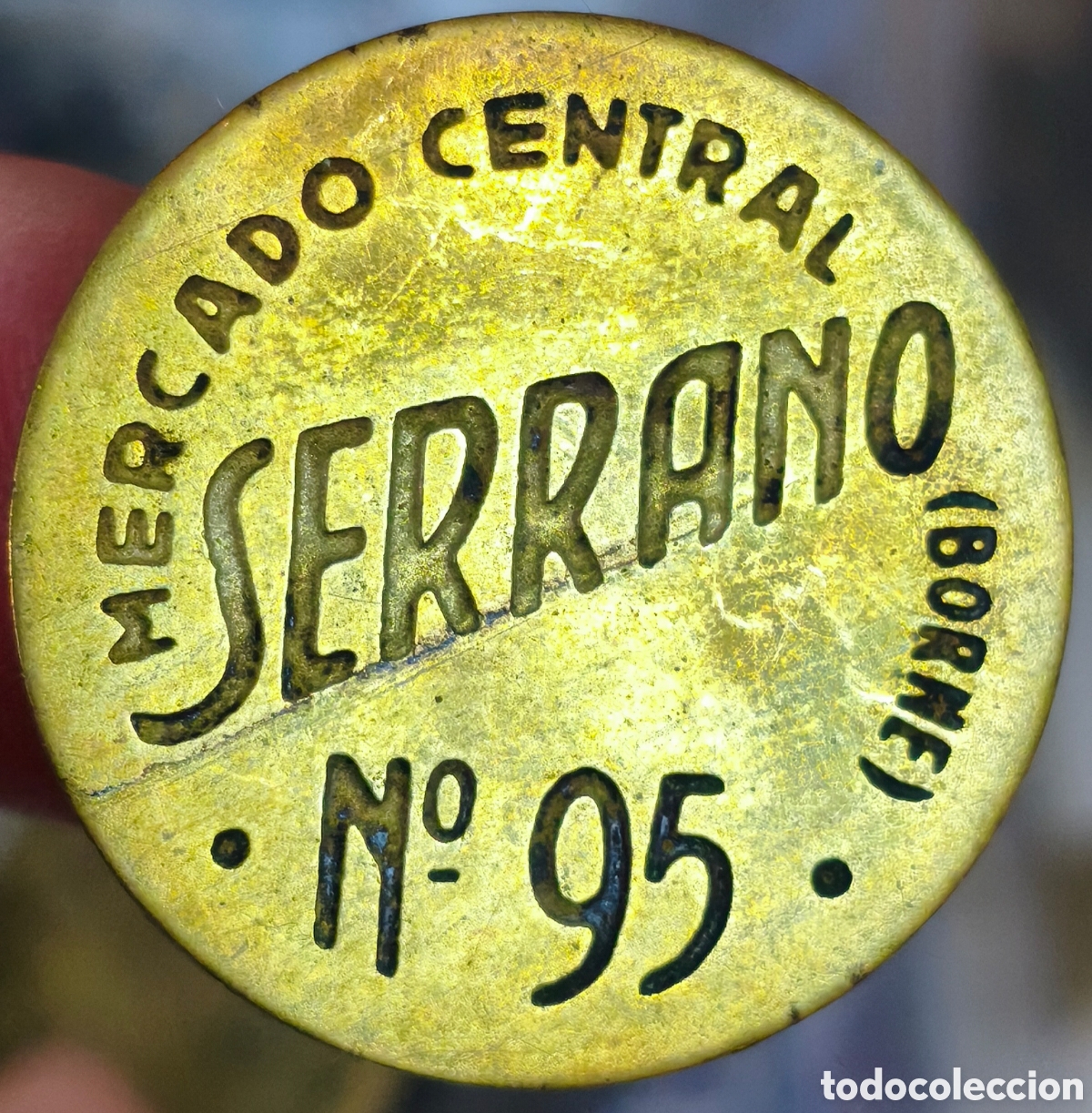 Monedas de Espa&ntilde;a: Borne (Ficha) - Serrano - Barcelona - Foto 1