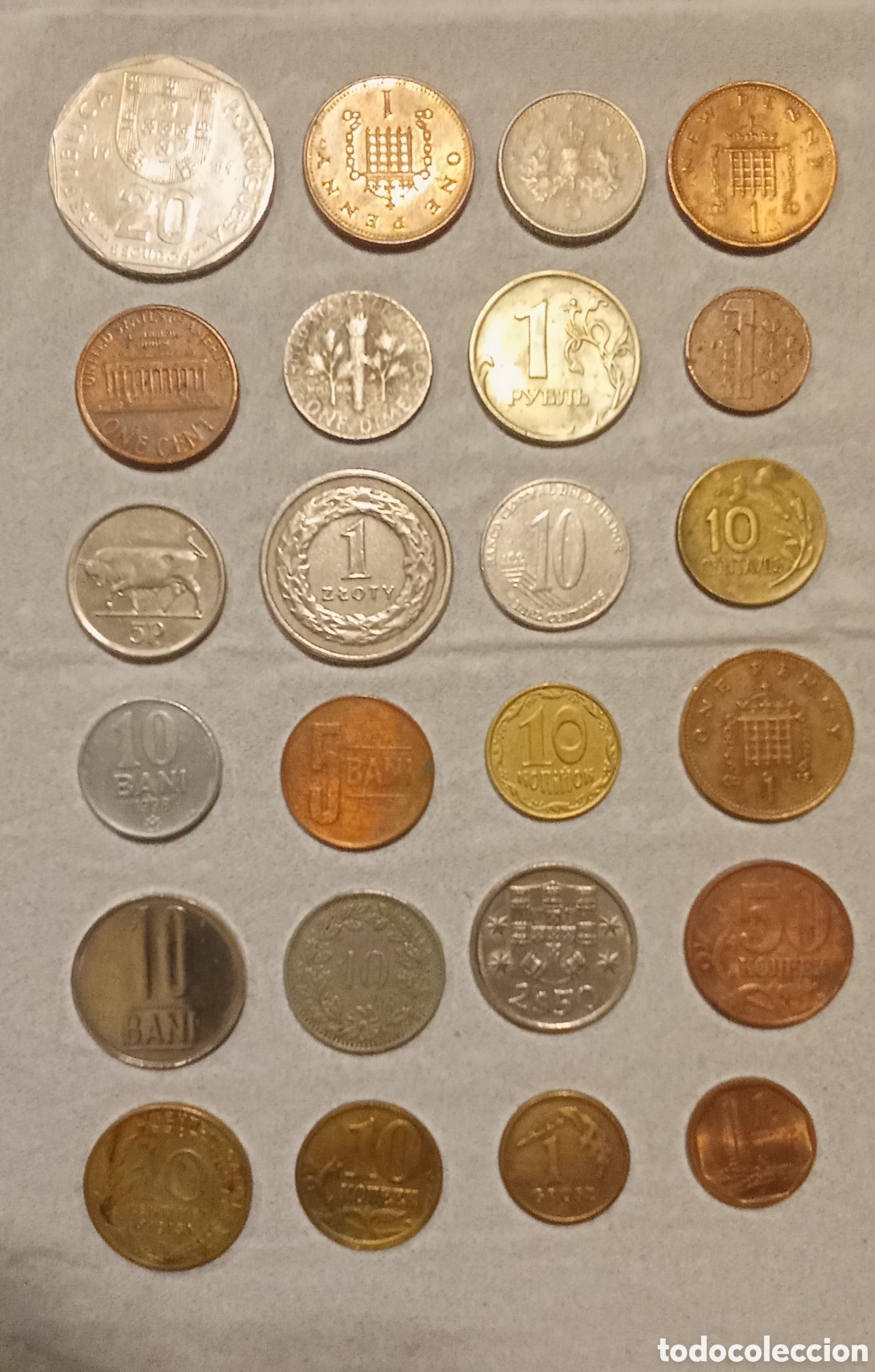 Monedas de Espa&ntilde;a: LOTE DE MONEDAS EXTRANJERAS - Foto 2
