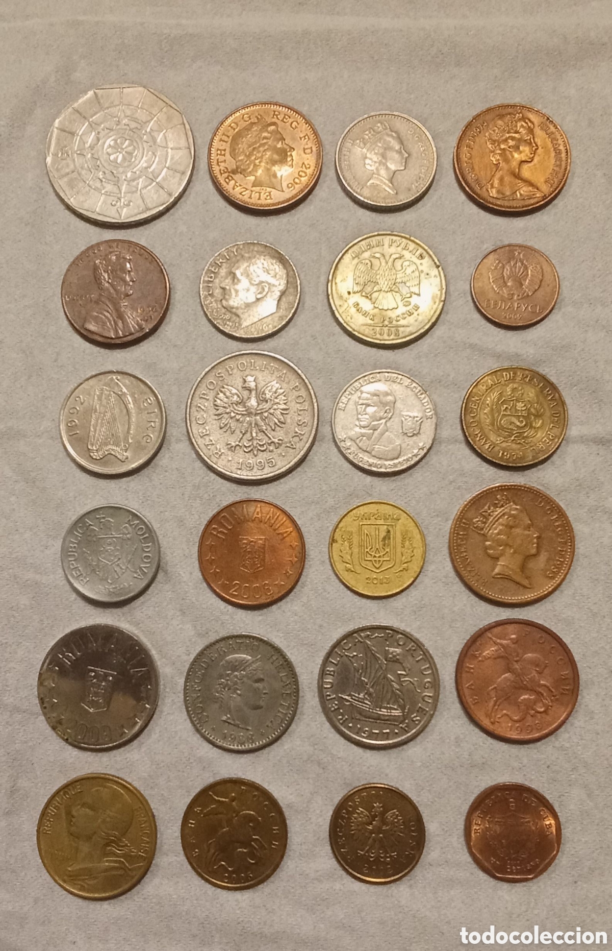 Monedas de Espa&ntilde;a: LOTE DE MONEDAS EXTRANJERAS - Foto 1