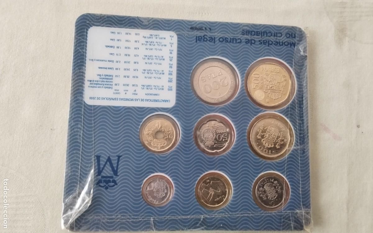 Monedas de Espa&ntilde;a: CARTERA DE MONEDAS A&Ntilde;O 2000 COMPLETA SIN CIRCULAR , VER - Foto 5