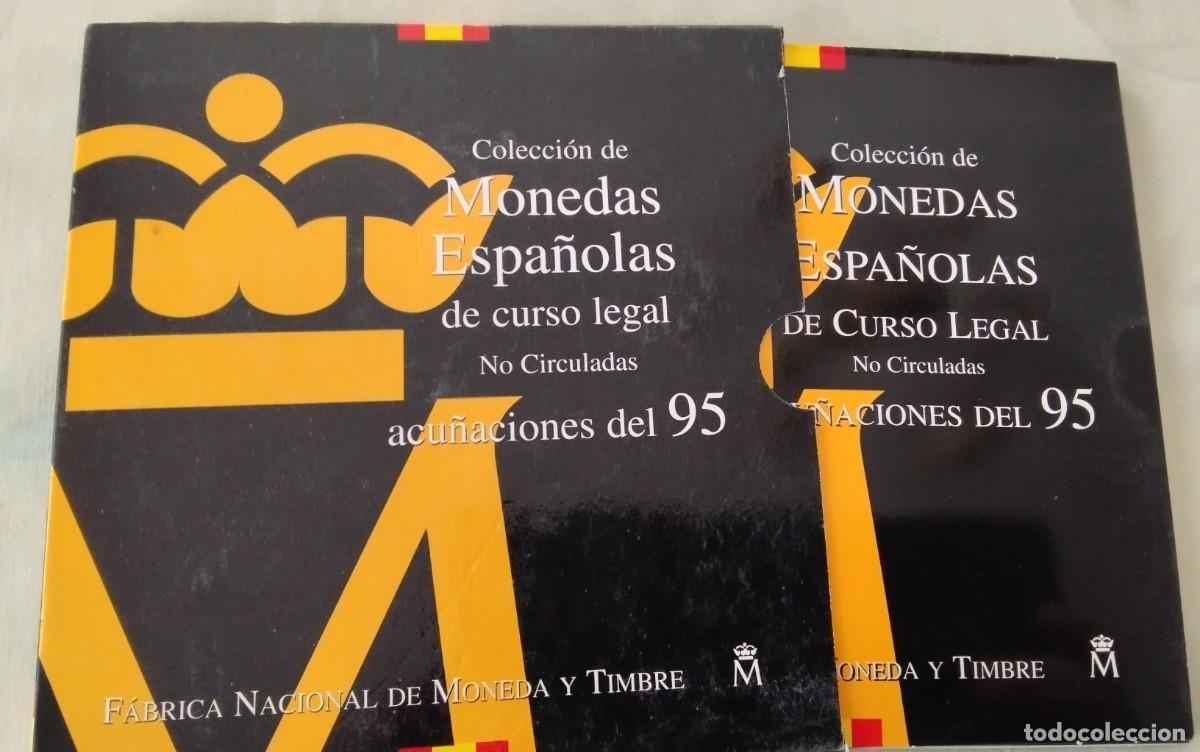 Monedas de Espa&ntilde;a: CARTERA DE MONEDAS A&Ntilde;O 1995 COMPLETA SIN CIRCULAR , VER - Foto 1