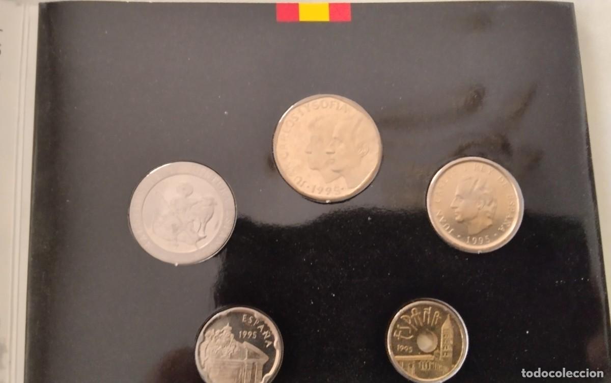 Monedas de Espa&ntilde;a: CARTERA DE MONEDAS A&Ntilde;O 1995 COMPLETA SIN CIRCULAR , VER - Foto 5