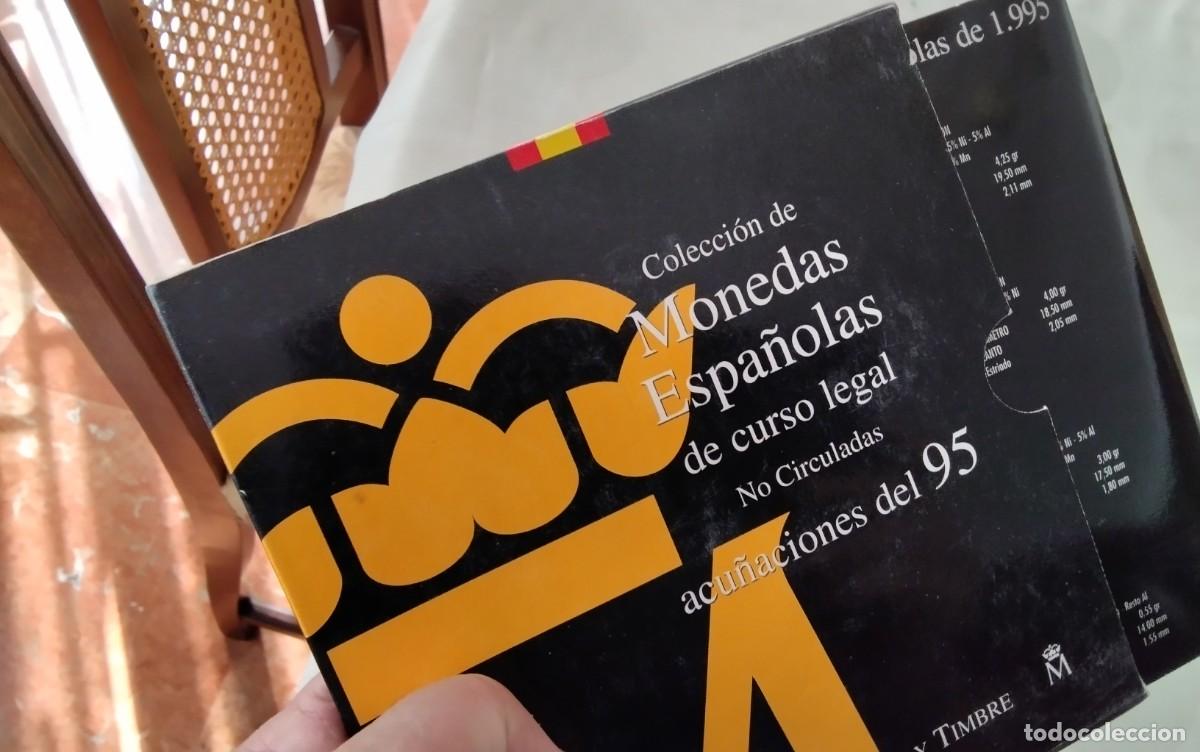 Monedas de Espa&ntilde;a: CARTERA DE MONEDAS A&Ntilde;O 1995 COMPLETA SIN CIRCULAR , VER - Foto 11