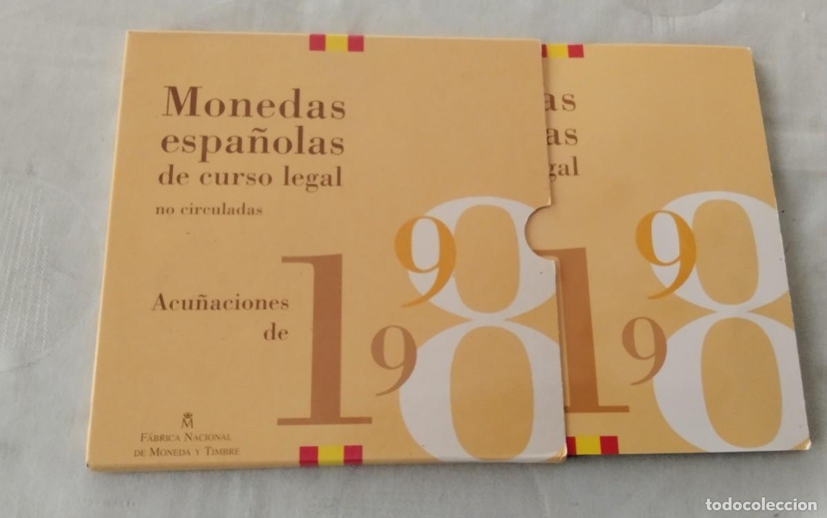 Monedas de Espa&ntilde;a: CARTERA MONEDAS A&Ntilde;O 1998 SIN CIRCULAR , - Foto 2