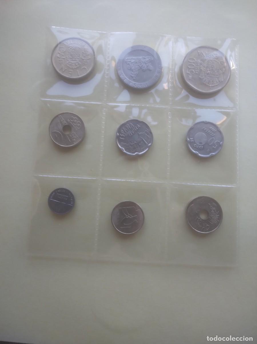 Monedas de Espa&ntilde;a: SERIE 1990 completa (9 monedas) SC. - Foto 2