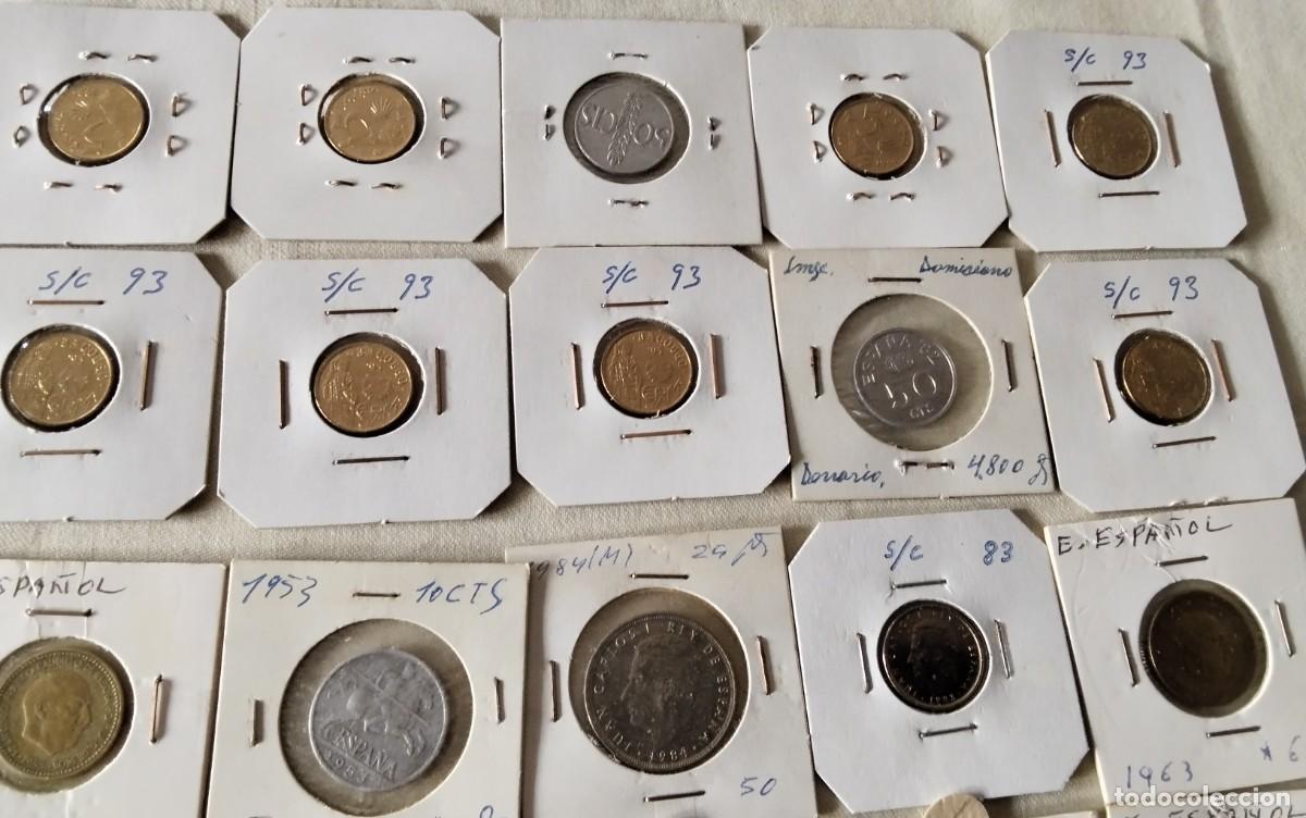 Monedas de Espa&ntilde;a: 47 MONEDAS ESPA&Ntilde;A VARIADAS SIN CIRCULAR ENCARTONADAS - Foto 9