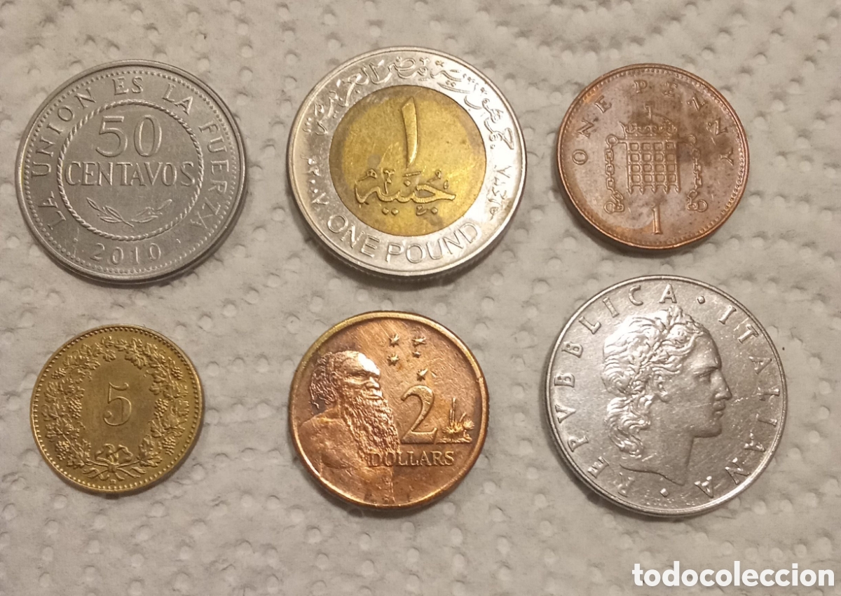 Monedas de Espa&ntilde;a: LOTE DE MONEDAS EXTRANJERAS - Foto 2