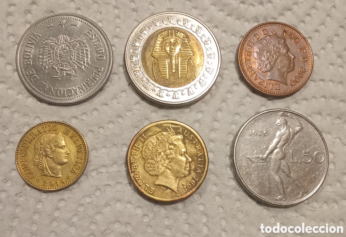 Monedas de Espa&ntilde;a: LOTE DE MONEDAS EXTRANJERAS - Foto 1