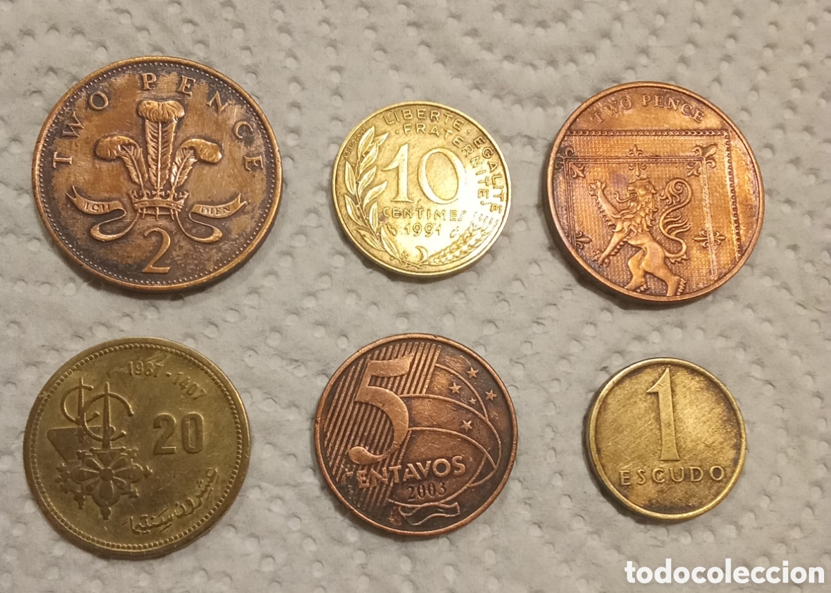 Monedas de Espa&ntilde;a: LOTE DE MONEDAS EXTRANJERAS - Foto 2