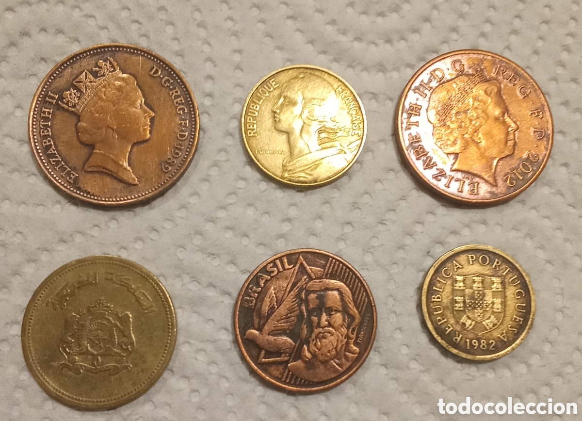 Monedas de Espa&ntilde;a: LOTE DE MONEDAS EXTRANJERAS - Foto 1