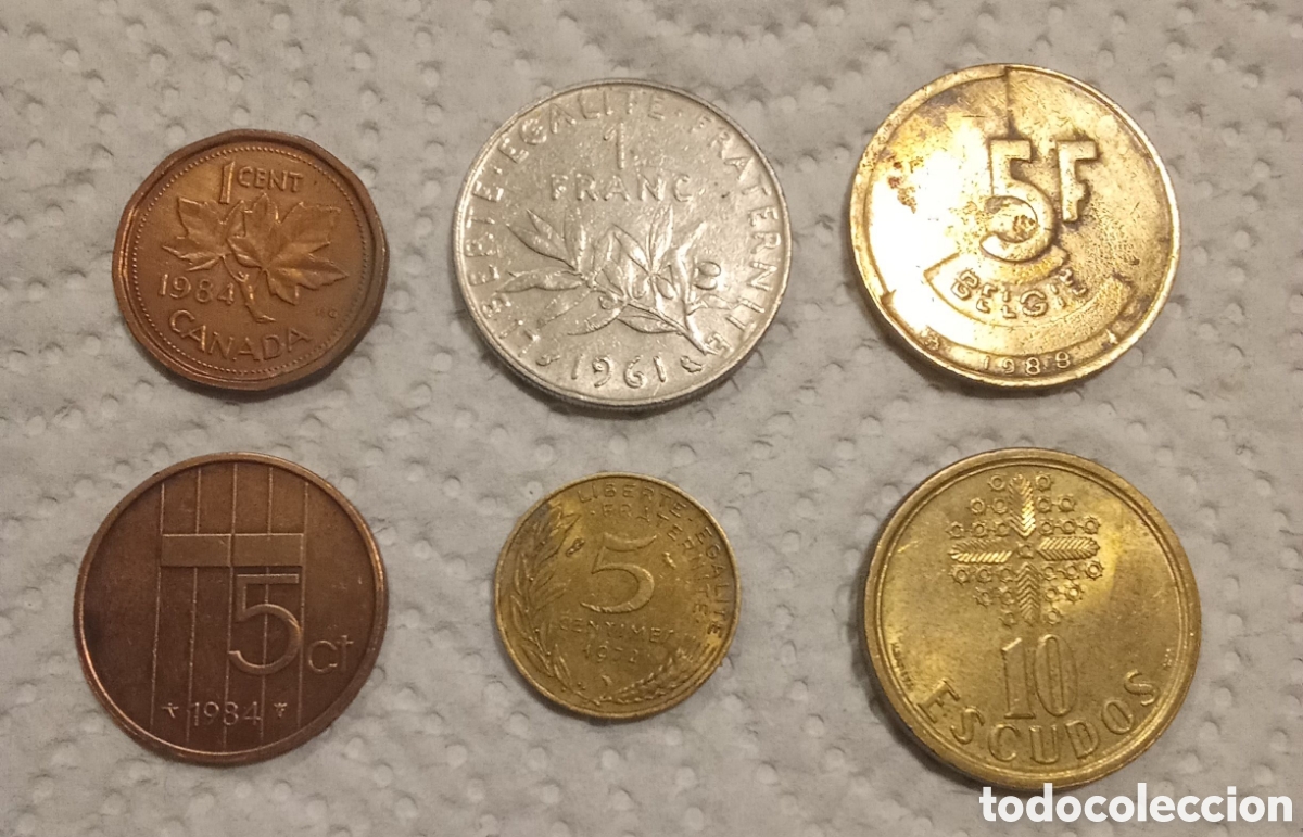 Monedas de Espa&ntilde;a: LOTE DE MONEDAS EXTRANJERAS - Foto 2