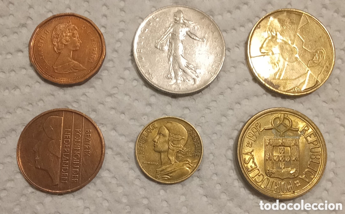 Monedas de Espa&ntilde;a: LOTE DE MONEDAS EXTRANJERAS - Foto 1